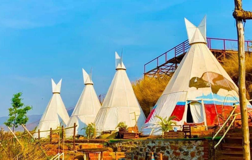 Camping Tent At Bhatghar Dam