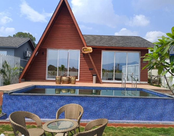 Alta rustic theme villa